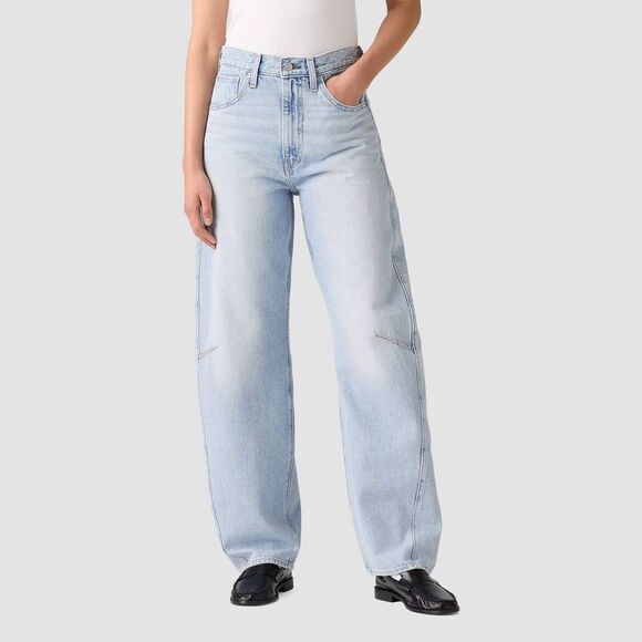 Levi's Pants - Open Box - Levi's -  Women's Cinch Barrel Jeans - Abr Abraided Art